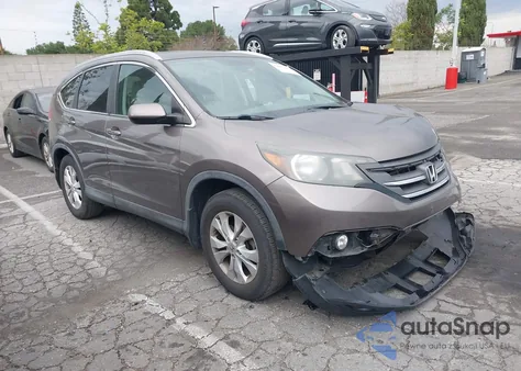 2013 Honda Cr-V Ex-L z USA, uszkodzony, nr VIN 5J6RM3H78DL034958